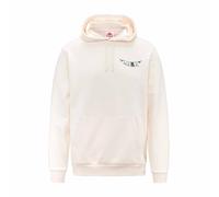 Kappa - Sweat-Shirt pour Homme Regular Fit en Molleton avec Capuche, Poches latérales, Bords côtelés et Graphiques imprimés sur Le Devant et Le Dos