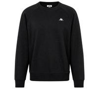 Kappa Vauke - Basic - Sweat-Shirt Unisexe - en Coton - Idéal pour Le Sport et Les Loisirs - dans Les Couleurs : Bleu, Gris et Noir - Tailles S, M, L, XL, XXL et XXXL, 19-4006 Caviar, M
