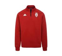 Kappa Sweatshirt Ablas Pro AS Monaco Officiel Football - Rouge - 3XL