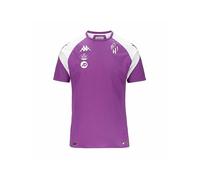 Kappa T-Shirt Abou Pro 7 Valladolid 23-24, XL, Violet/Blanc, Homme