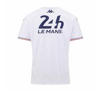 Kappa - T-Shirt Adobi 24H Le Mans 2024 pour Homme - Blanc - Taille L