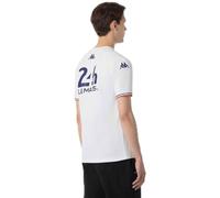 Kappa - T-Shirt Adobi 24H Le Mans 2024 | EVENT pour Homme - Blanc - Taille S