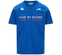 Kappa - T-Shirt Ardlo Ocon BWT Alpine F1 Team 2024 pour Homme - Bleu - Taille S