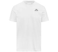 Kappa T-Shirt Blanc Homme Cafers Slim Tee