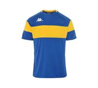 Kappa Dareto T-Shirt, Bleu/Jaune, XL Homme