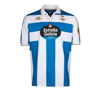 Kappa T-Shirt de Sport Officiel 2025/2026 Bleu/Blanc/Or/SPONSOR2 | Technologie Hydro-Way Protection, Tissus recyclés et Logos thermofusionnés | 10 Ans