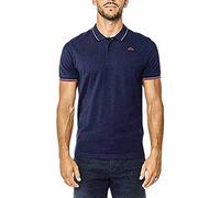 Kappa Ezio T-Shirt, Bleu/Rouge, M Homme