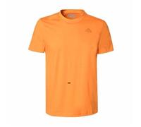 KAPPA T-shirt homme Cafers coupe droite orange 100% coton multisport M