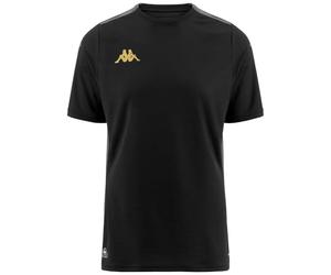 Kappa T-Shirt Joueur Gabou Noir pour Homme, Taille M