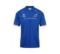 T-Shirt Kappa Kombat Esteban Ocon Bwt Alpine F1 Team Officiel Formule 1