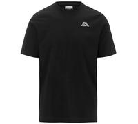 Kappa Logo Cafers Slim T-Shirt Homme, Noir, Taille Unique