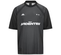 Kappa T-Shirt Oversize Manches Courtes | Authentic Kai Les ARDENTES | Polyester Inserts Mesh | Homme