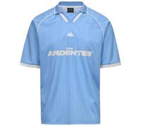 Kappa T-Shirt Oversize Manches Courtes | Authentic MANAIA Les ARDENTES | Polyester Inserts Mesh | Homme