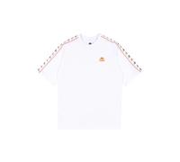 Kappa T-Shirt Unisexe 222 Band, Ninon, Blanc, Taille S