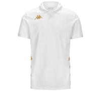 Kappa Gastio Short Sleeve Polo Blanc M Homme