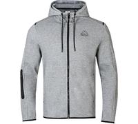 Kappa Tech Fl Full Zip Mens Hoody Marl gris XL Male