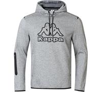 Kappa Tech Fl Mens Sweat Pullover Hoody Marl gris M Male