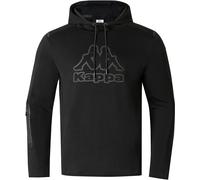Kappa Tech Fl Mens Sweat Pullover Hoody Noir L Male