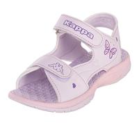 Kappa Titali K Sandales unisexes pour enfant, lilas L rose, 28 EU