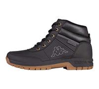 Kappa Bright Mid Light Unisex Black Boots, Pointure:EUR 44