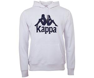 Kappa Unisex Hooded Sweatshirt White 705322 001, Größe Bekleidung:XXL