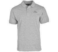 Kappa Unisex Polo Shirt Women Men 303173 Grey