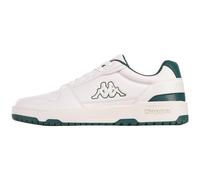 Kappa Unisexe Code de Style : 243405 Coda Low Sneaker, Blanc DK Green, 39 EU