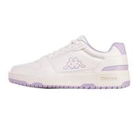 Kappa Mixte Stylecode: 243405 Coda Low Unisex Basket, Blanc/Lilas, 39 EU