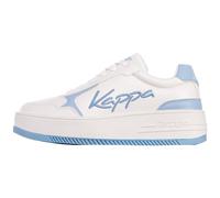 Kappa Mixte Code de Style : 243417 Jaboah Femme Basket, Blanc, L, Bleu, 40 EU