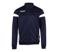 Kappa vacone JKT Veste, Enfants XS Bleu Marine/Blanc