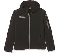 Kappa Valas Veste, Unisexe, Noir, 8 Ans