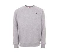 Kappa Vauke - Basic - Sweat-Shirt Unisexe - en Coton - Idéal pour Le Sport et Les Loisirs - dans Les Couleurs : Bleu, Gris et Noir - Tailles S, M, L, XL, XXL et XXXL, 15-4101 m High-Rise M., XL