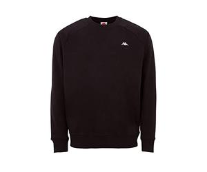 Kappa Vauke - Basic - Sweat-Shirt Unisexe - en Coton - Idéal pour Le Sport et Les Loisirs - dans Les Couleurs : Bleu, Gris et Noir