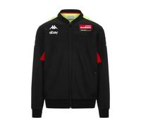 Kappa - Veste Atrisomone VR46 2024 pour Homme - Noir - (FR/ES, Alpha/lettres, S, Taille normale, Taille normale, Noir)
