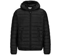 Kappa Veste pour homme, matelassée et rembourrée, fabriquée en nylon à navette. Regular Fit., Noir, M
