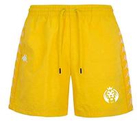 Kappa X MadLions Coney 222 Banda Swimming Short Madlions Slips de Bain Homme, Jaune/Blanc, XL