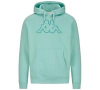 Kappa Zaiver SWT Sweat-Shirt de Sport Confortable et Stylé, Vert Lichen et Vert Wasabi, Taille 2XL