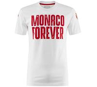 Kappa ZEESHIRC AS MONACO T-shirt Mixte enfant Blanc/Rouge
