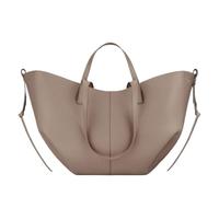 KAPPDE Sac à main élégant de style classique de grande capacité, sac à bandoulière rétro, européen, américain, niche, seau, aisselle, sac fourre-tout tendance, gris, 53-10.5-32cm