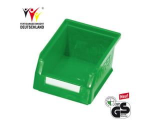 Kappes Boîtes de rangement ouvertes L160xl105xH75mm PE vert Quantité:1