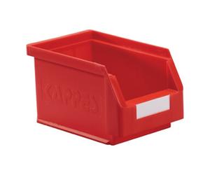Kappes Boîtes de rangement ouvertes L230xl140xH130mm PE rouge Quantité:1