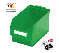 Kappes Boîtes de rangement ouvertes L350xl200xH200mm PE vert Quantité:1