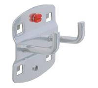 Kappes Support d’outil double avec extrémité de crochet verticale pour plaques perforées T6mm D150mm Quantité:1