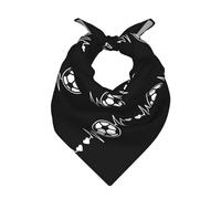 KAPPTYY Bandana imprimé « I Love Soccer » - En polyester - 55,9 cm - Pour cheveux, tête, cou - Cadeau de fin de semaine côtier