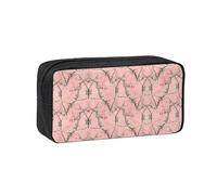 KAPPTYY Grande trousse à crayons avec fermeture éclair durable avec poignée - Motif camouflage - Pour bureau, université, journal intime