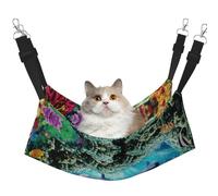 KAPPTYY Hamac sous-marin à suspendre avec sangles réglables et crochets en métal double face Motif dauphin