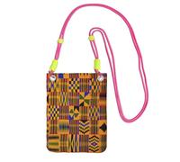 KAPPTYY Sac universel pour téléphone portable avec impression africaine - Pour l'extérieur - Convient pour n'importe quel téléphone