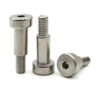 KAPQIN Lot de 20 vis à Six pans Creux en Acier Inoxydable 304 M2 M2.5 M3 avec Boulon étagé et Tige d'épaulement de précision(5mm,D3x M2.5 (20pcs))