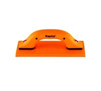 Kapriol Truelle en caoutchouc 927, Truelle pour échappements, caoutchouc anti-abrasion ultra flexible, poignée ergonomique Progrip, orange