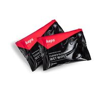 Kaps 2Pack de 15 Lingettes Humides Jetables Propres et Polies; Lingettes Nettoyantes pour Cuir Nubuck et Daim pour Chaussures, Sacs à Main, Gants, Cartables, Sièges D'auto, Meubles et Plus Encore